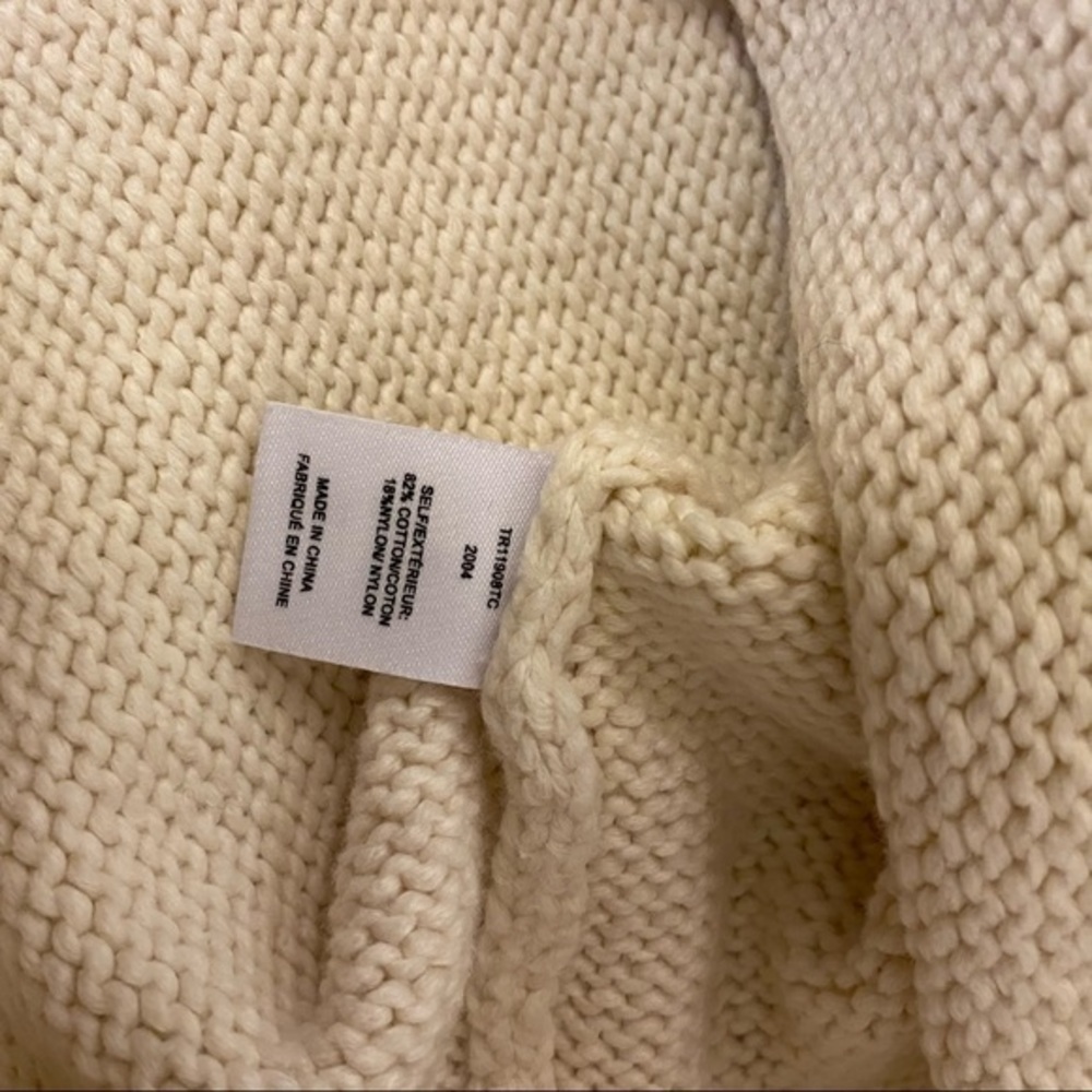 DEREK LAM 10 CROSBY Ella Puff Sleeve Sweater Ivory - Picture 10 of 11